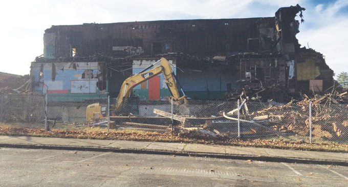 Fire investigators complete search of former Brown Elementary School
