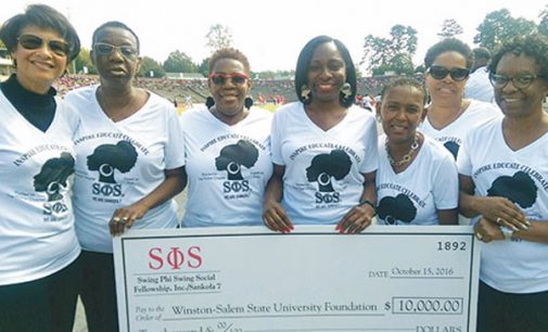 Graduates make due on their pledge to WSSU