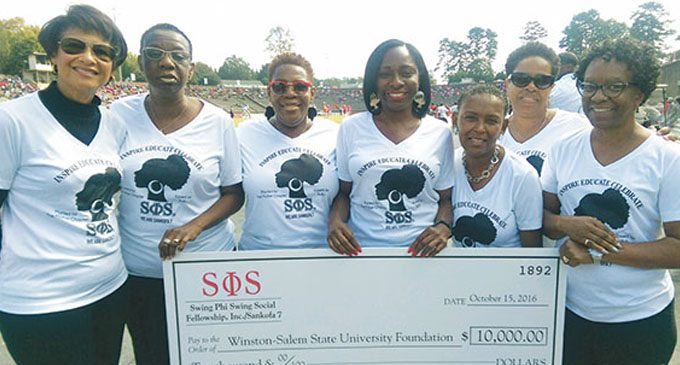 Graduates make due on their pledge to WSSU