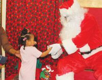 Santa Claus is sighted at W.R. Anderson rec center