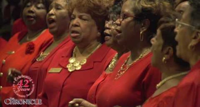 From the ashes of Jim Crow, The Big 4 Choir performs at Chronicle MLK Day