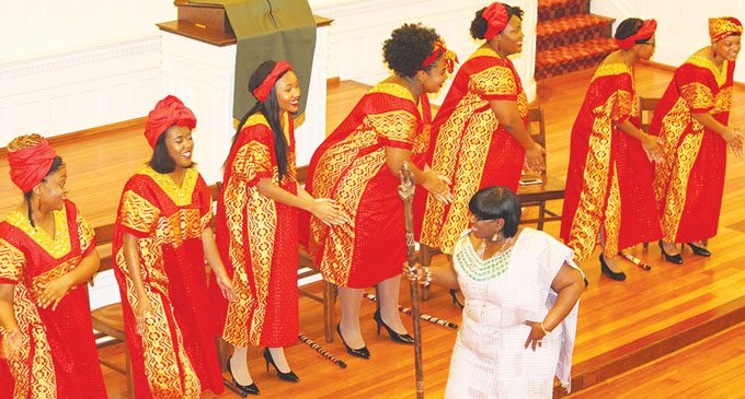 WSSU’s Burke Singers, vocalist provide songs of peace and justice