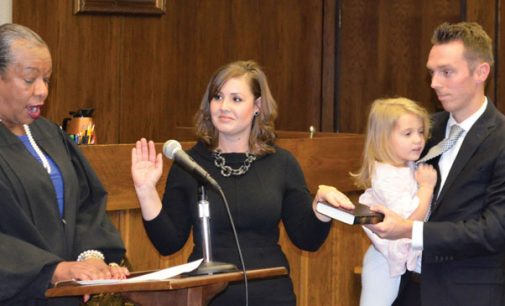 Vickery sworn in as district court judge