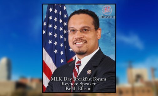 U.S. Rep. Keith Ellison named Keynote Speaker at 2017 Chronicle MLK Day Breakfast Forum