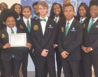 School board recognizes Carver hospitality students