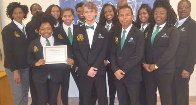 School board recognizes Carver hospitality students
