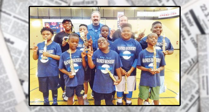 Hanes Hosiery winter league crowns champion in 6-10 age group