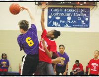 Season finale In basketball league at Carl H. Russell Sr.