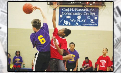 Season finale In basketball league at Carl H. Russell Sr.