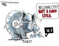 Political Cartoon: Bad Idea?