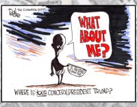 Political Cartoon: What about me?