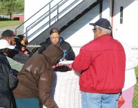 Church group give potatoes