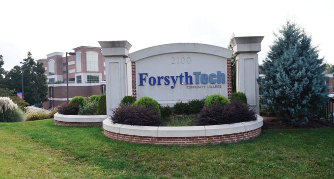 Forsyth Tech cuts mother new check