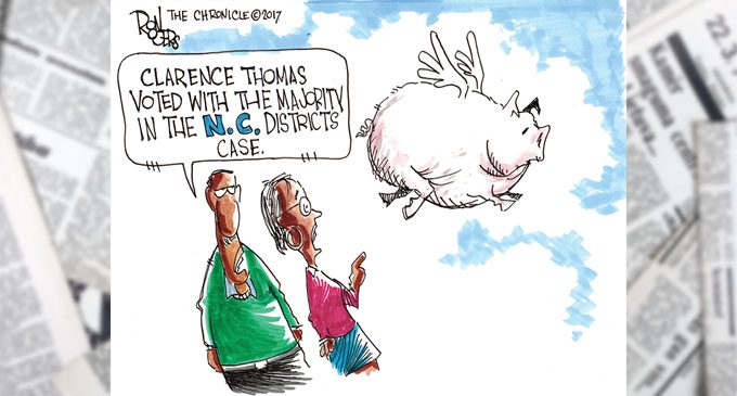 Editorial Cartoon: Pigs Fly!