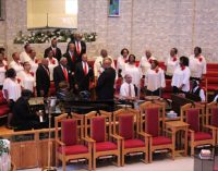 Church choir celebrates choir directors