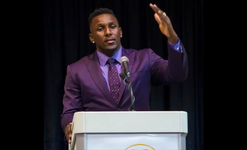 Panther Thomas Davis speaks about journey