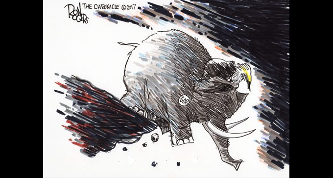 Editorial Cartoon: Close to the Edge?