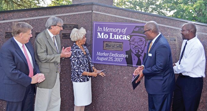 Mo Lucas honored on Citizen’s Memorial Wall