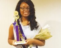 Winston-Salem girl wins OES honor