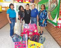 Eastern Star chapter donates filled backpacks to  Ashley students