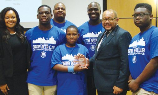 Local Sigma Beta Club, member win awards