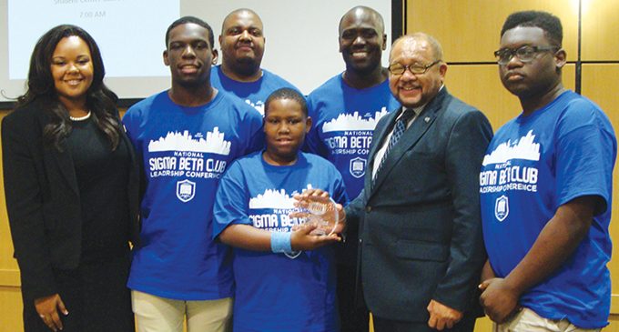 Local Sigma Beta Club, member win awards