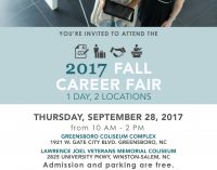 Don’t forget about the job fair on Thursday at the Coliseum!