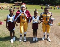 Youth football team celebrates annual homecoming