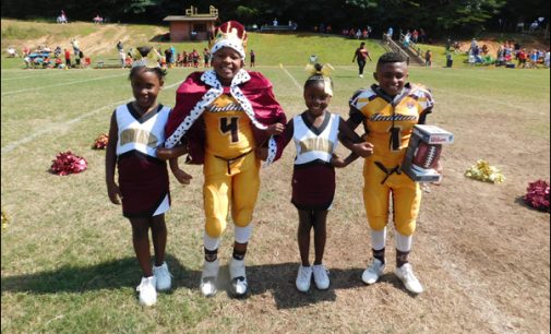 Youth football team celebrates annual homecoming