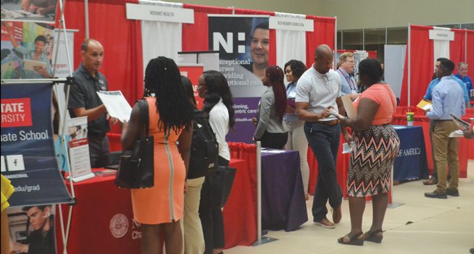 Jobs expo covers the bases for students and employers