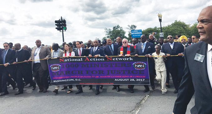 Sharpton, clergy push for social activism