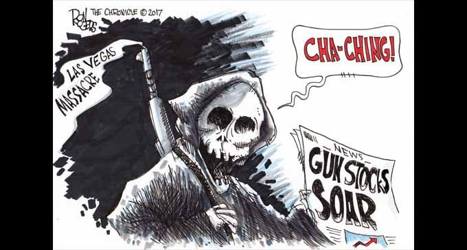 Editorial Cartoon: Vegas Massacre