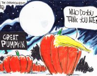 Editorial Cartoon: The Great Pumpkin