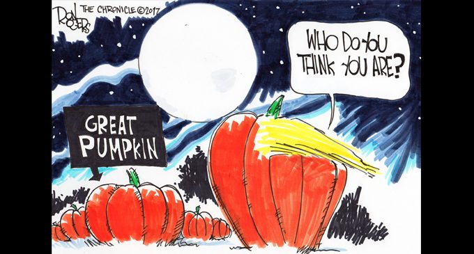 Editorial Cartoon: The Great Pumpkin