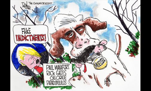 Editorial Cartoon: Mueller catch