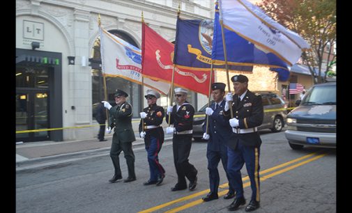 Locals show appreciation during Veterans Day