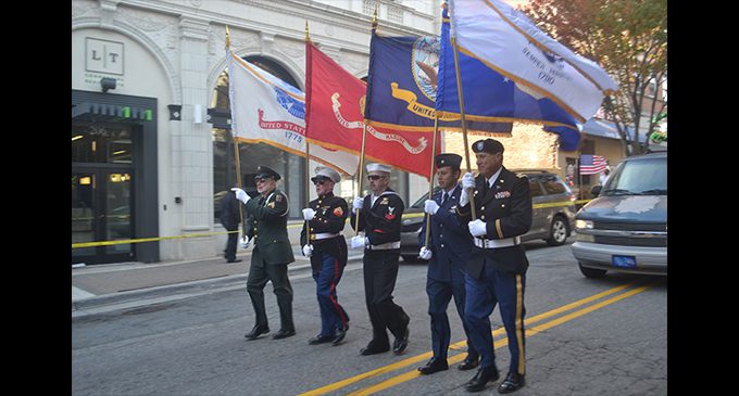 Locals show appreciation during Veterans Day