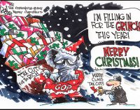 Editorial Cartoon: Grinch Tax Cuts