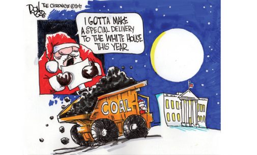 Editorial Cartoon: Coal for Christmas