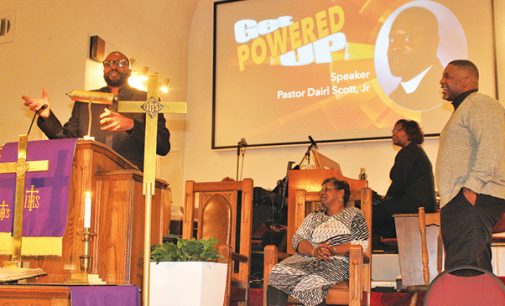 Church kicks new year off with inspirational sermons