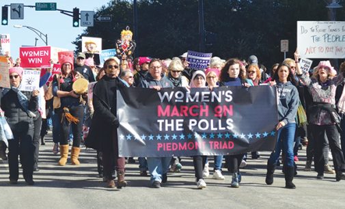 Thousands from across the state march on the polls in W-S