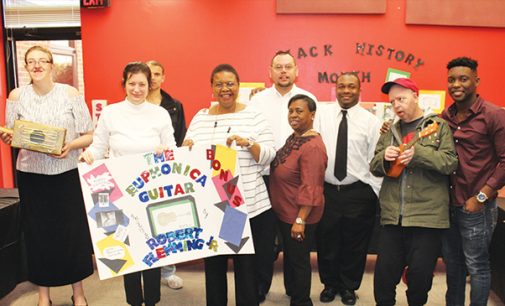 Group home clients celebrate Black History Month
