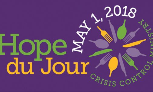 Crisis Control Ministry to host annual ‘Hope du Jour’ fundraiser on May 1