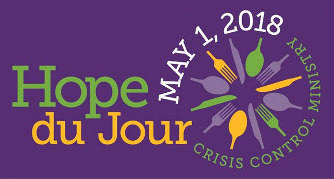 Crisis Control Ministry to host annual ‘Hope du Jour’ fundraiser on May 1