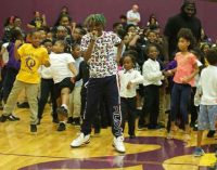 Winston native who won rap contest performs at Quality Education Academy