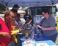 Neighborhood association hosts first community block party