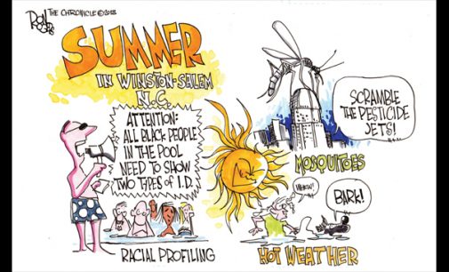 Editorial Cartoon: Summer in Winston-Salem