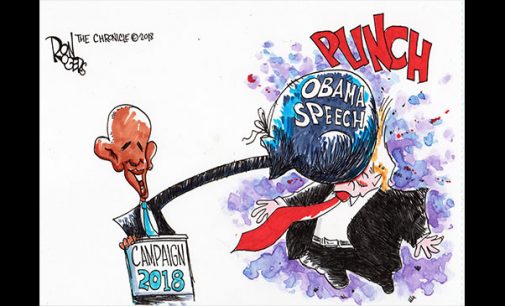 Editorial Cartoon: Obama Speech