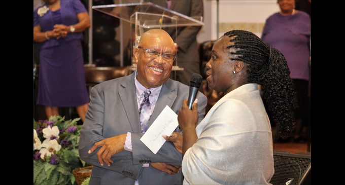 Pastor celebrates anniversary