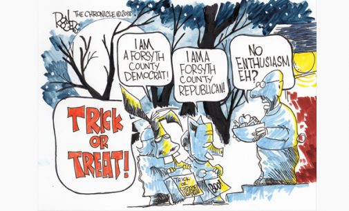 Editorial Cartoon: Trick or Treat